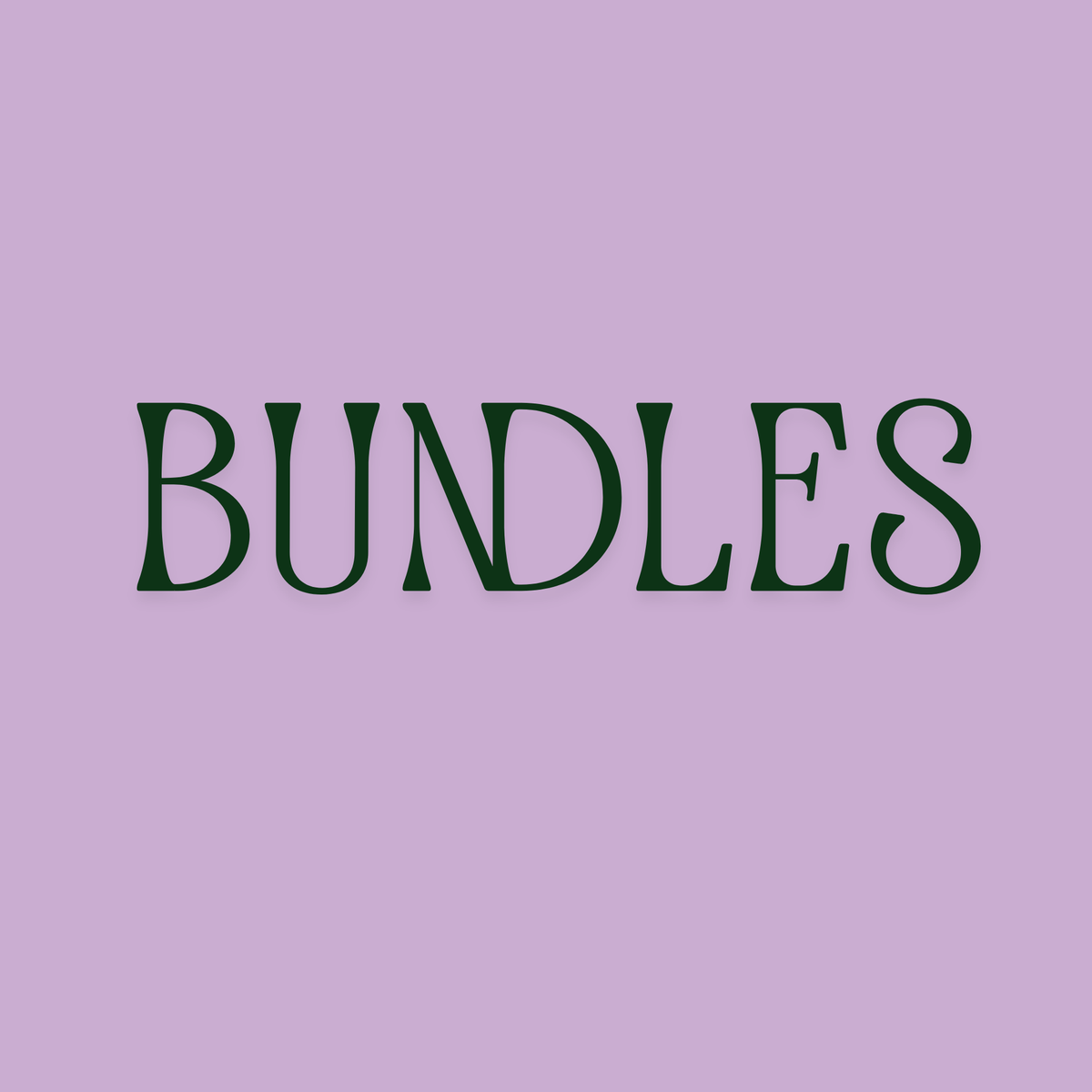 Bundles